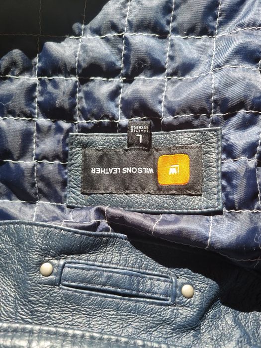 Wilsons Leather Geaca moto piele naturala