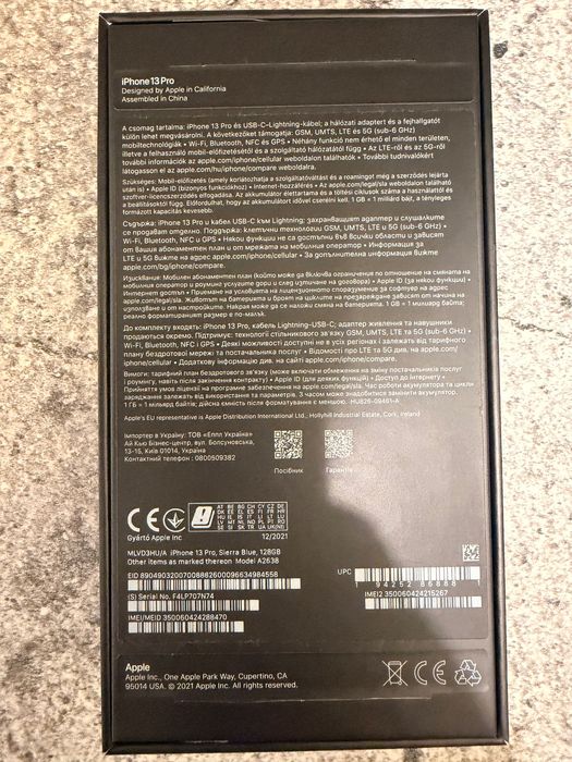 iPhone 13 Pro Blue, 128 GB