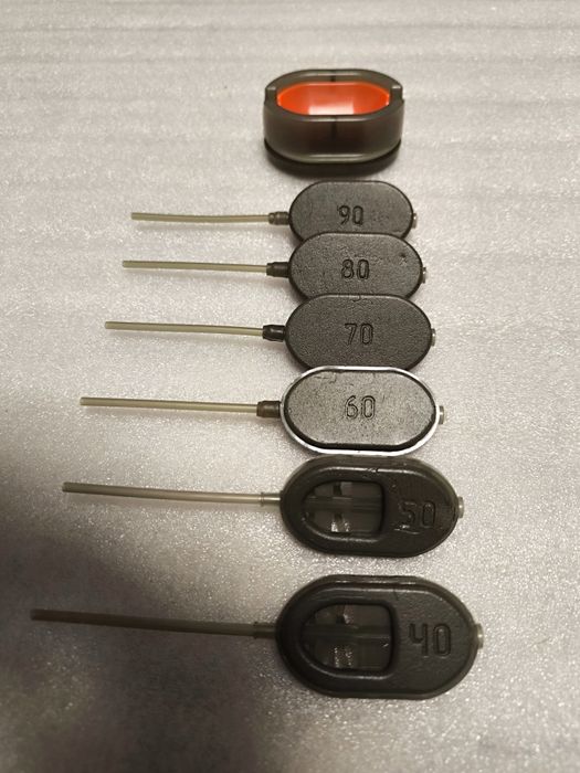 SET 5 Momitoare method feeder XL 40,50,60,70,80,90g cu matrita