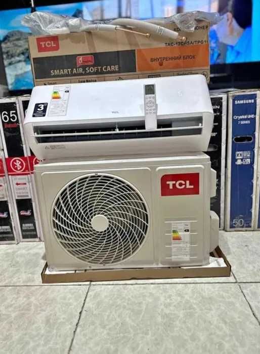 Кондиционер TCL 24 Инверторный мотор R32Фреон установка есть +доставка