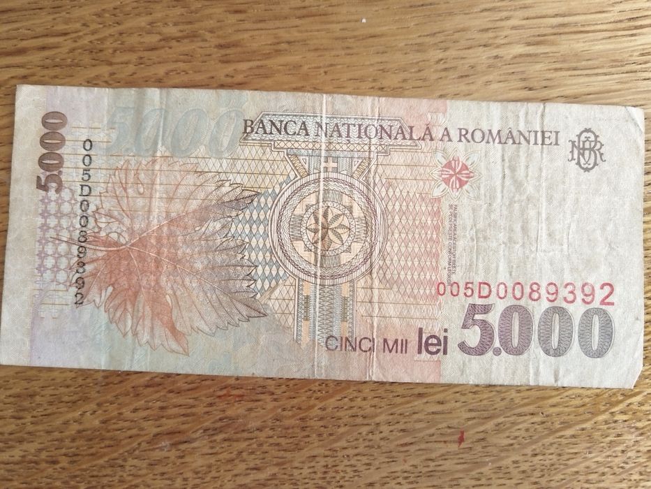 Bagnota 5.000 din 1998