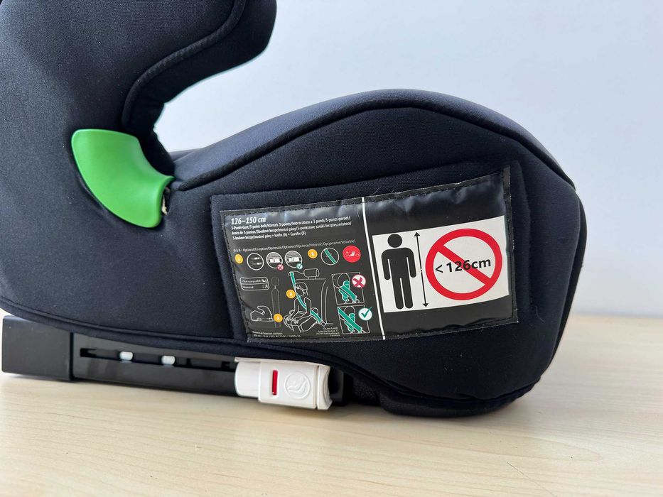 Inaltator auto Junior Isofix Nero Gurtfix, Norma R129/03 Osann