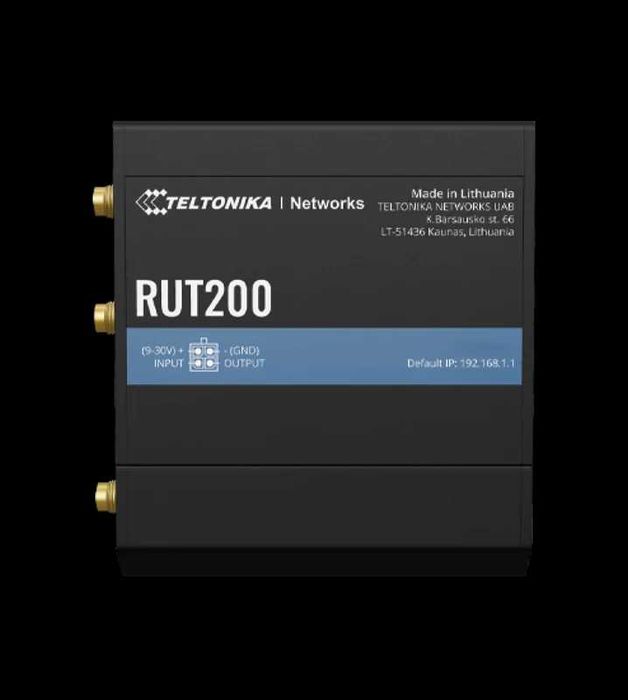 Промышленный 4G LTE Wi-Fi роутер Teltonika RUT200 | Гарантия | TEZOR