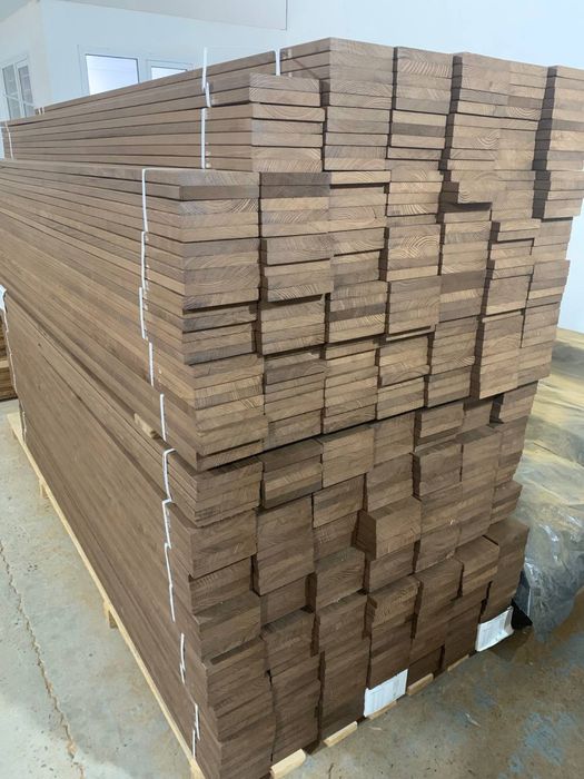 Террасная доска из термо древесины, в наличии.