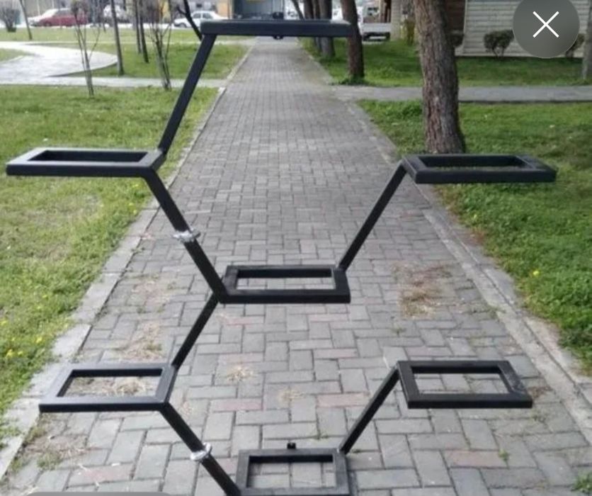 Качели уличные лофт Есик