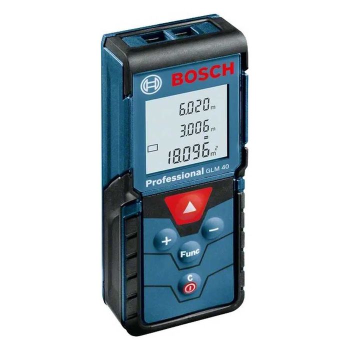 Лазерна ролетка Bosch GLM 40 Professional, 40 м, IP54