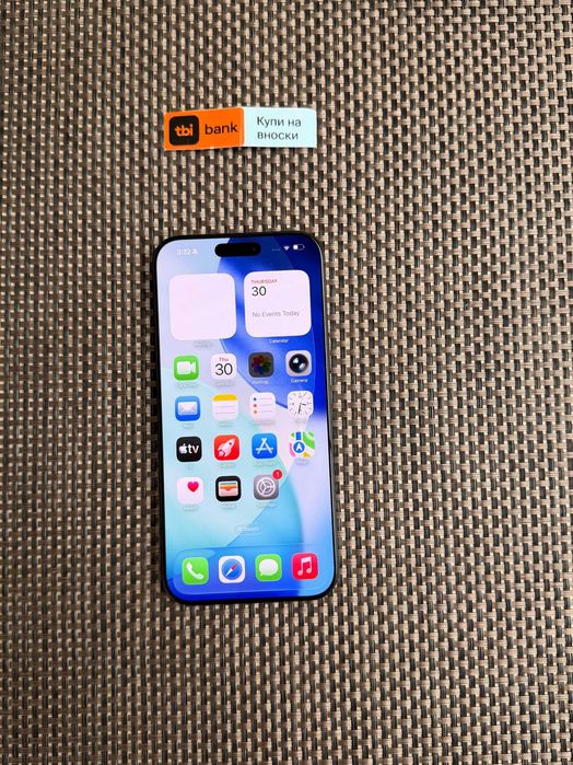 100% Батерия! iPhone 16 Pro MAX лизинг от 31€/мес Black Titanium 256GB