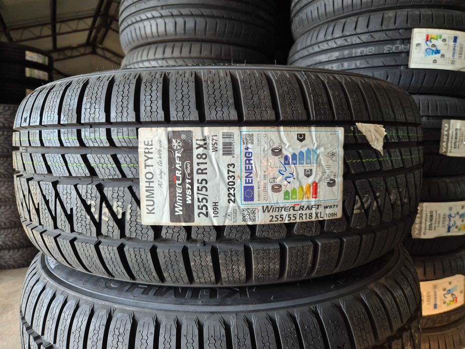 4 Anvelope M+S IARNA - 255/55/18 109H XL - Kumho Winter Craft WS71 SUV - NOU - DOT 2022 !