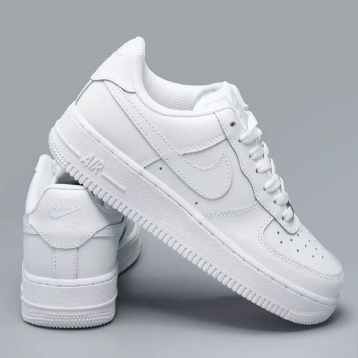 Nike Air Force белые