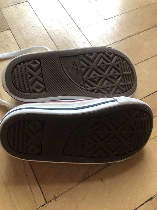 Converse albi copii
