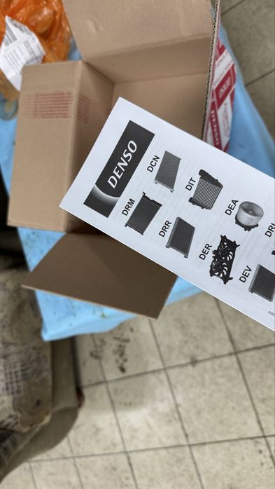 Радиатор печки Шкода суперб 2 Denso оригинал