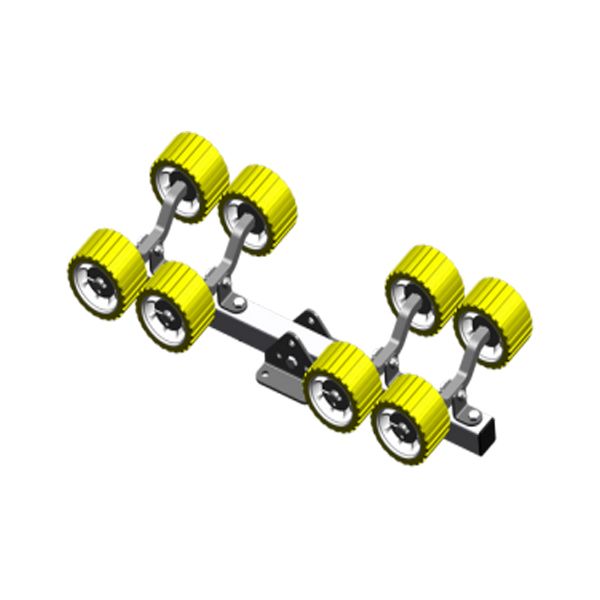 suport cu role galbene 4t knott