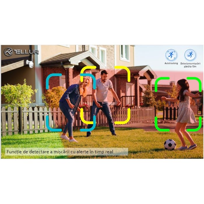 Camera video supraveghere exterior Tellur , sigilata , garanție 24 lun