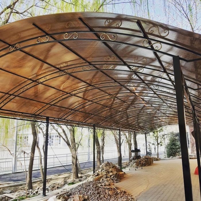 Лексан навес учун Россия , Израиль , Узбекистон установка хам киламиз