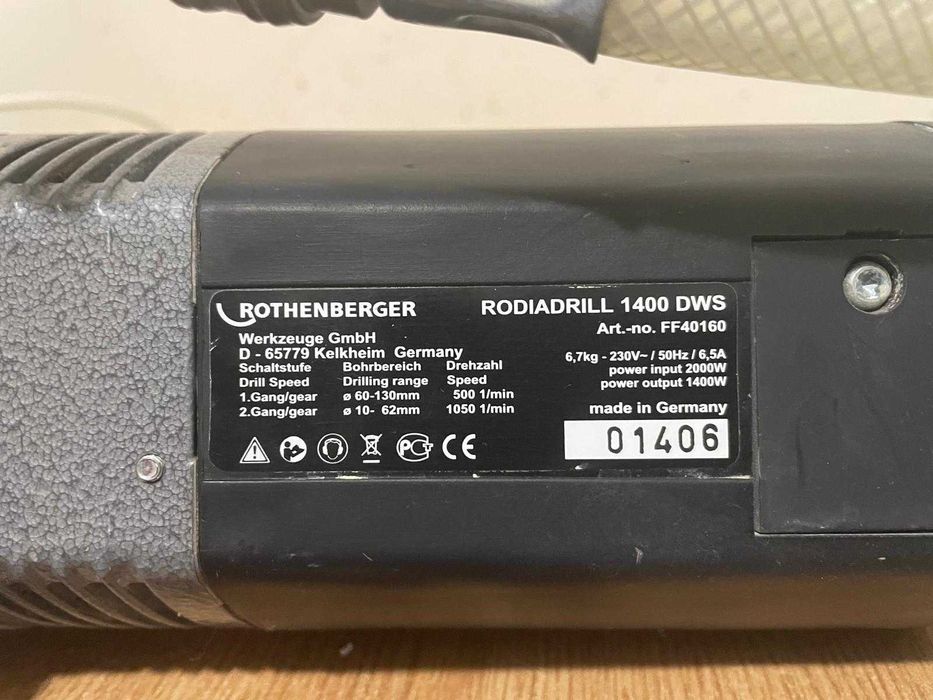 masina de carotat Rothenberger