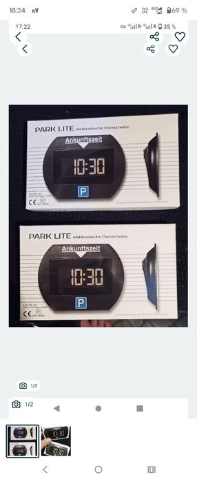 Disc de parcare electronic Needit Park Lite One I Disc de parcare auto