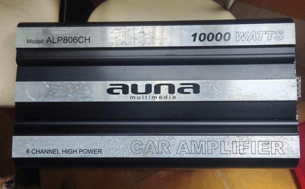 Amplificator auna 10000 Citiți cu atenție descrierea