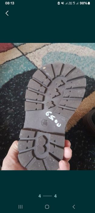 Продам детский сапоги бу недорого