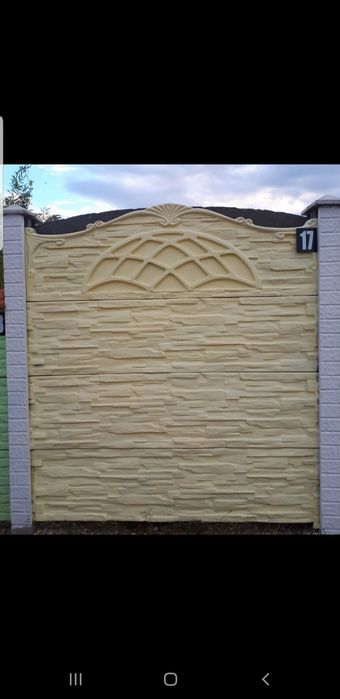 Gard beton/gard din beton/lacre gard/Gard/placi gard