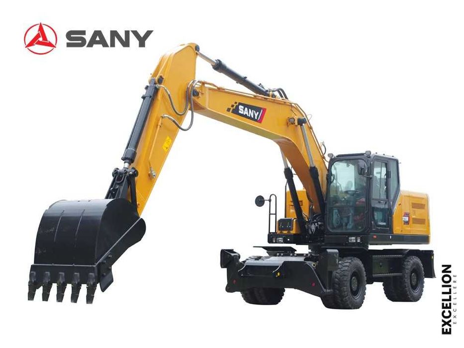 Экскаватор калесный SANY SY215W