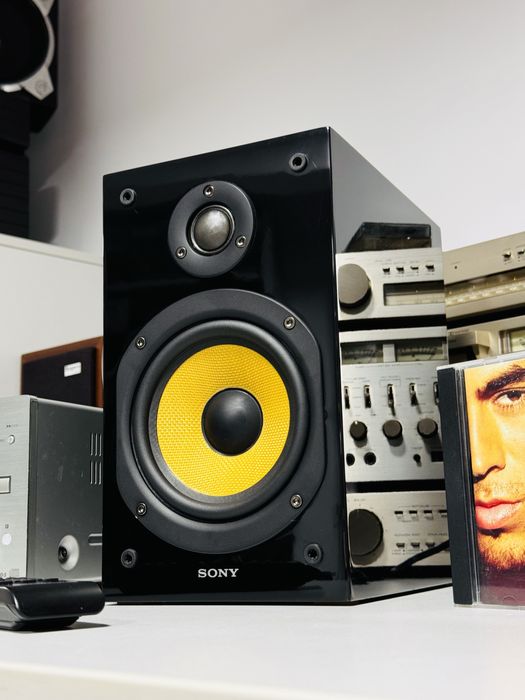 Micro sistem audio Premium SONY CMT-G1iP,piano black,telecomandă,10/10