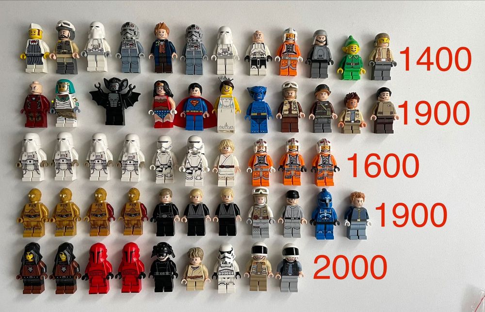 лего минифигурки