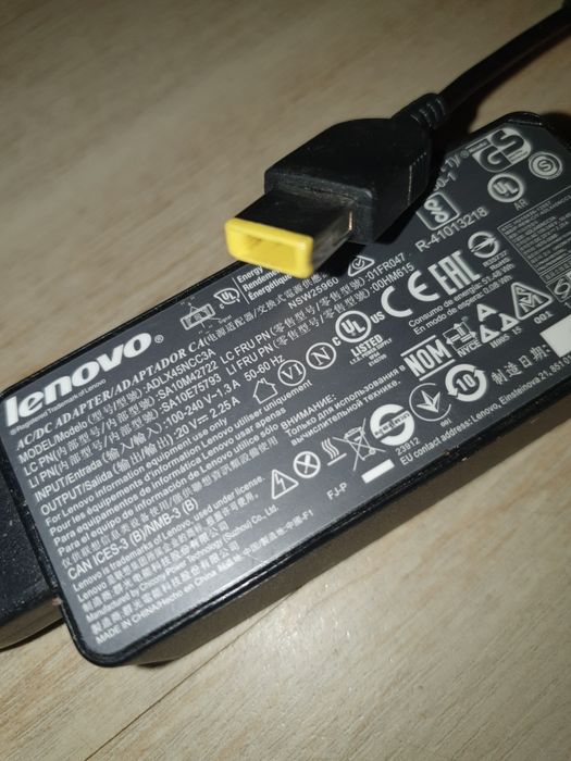 Lenovo incarcato alimentator original 20v 2.25a 45W ADLX45NCC3A