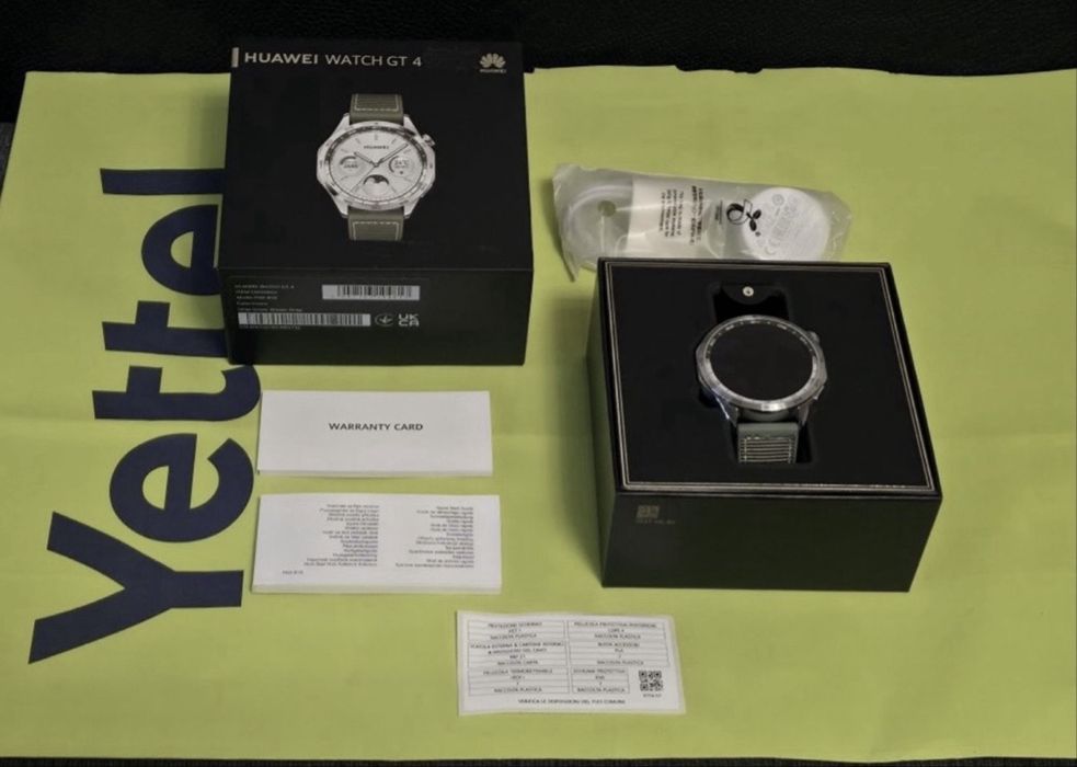 Huawei watch GT 4 | GT4 BT Yettel Гаранция 2025 Green