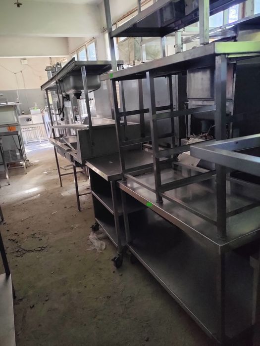 Работни маси/мивки неотрално обурудване професионално