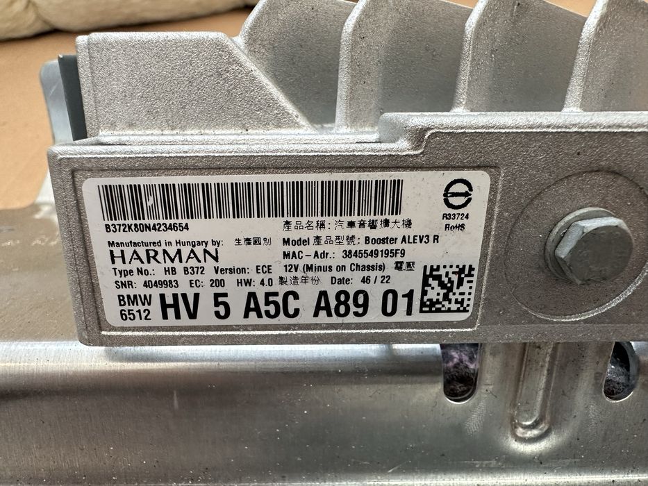 Sistem Harman Kardon BMW Seria 4 G22 G23 G26