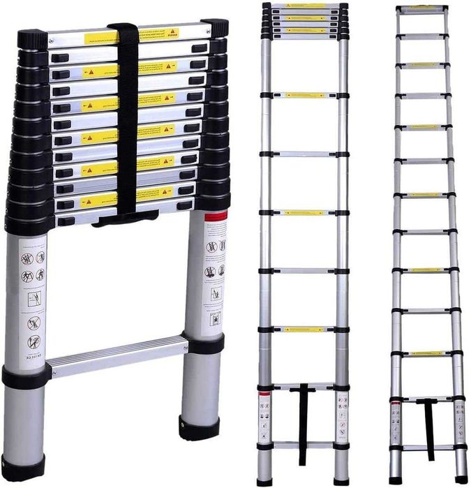 Scara Telescopica, aluminiu, 3,8 m, TLS38040B, NOUA