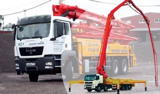 Услуги стационарного насоса, а также доставка бетона любых марок.