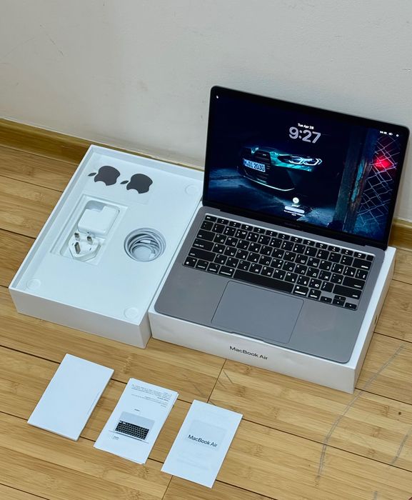 MacBook Air M1 | 8GB RAM | 256GB SSD | Коробка + Оригинальная зарядка