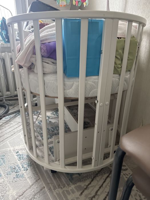 Детский манеж из эко-дерева