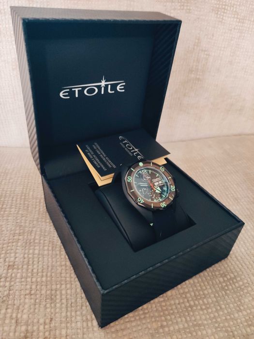 НОВ - TEMPVS COMPVTARE Shark Watcher 47 mm Black