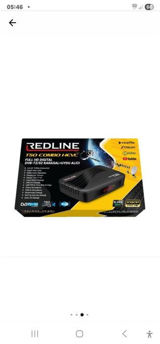 Decodor redline T50 Combo Hbo gratis