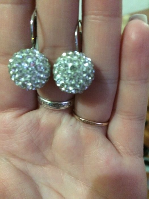 Серьги оригинальны новые