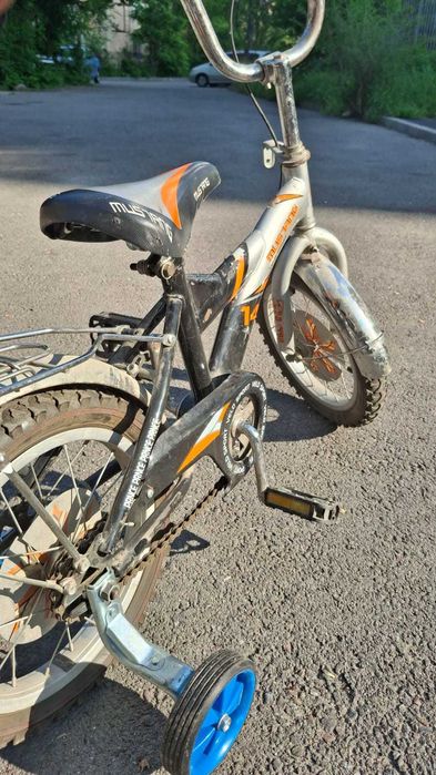 детский велосипед с доп колесиками