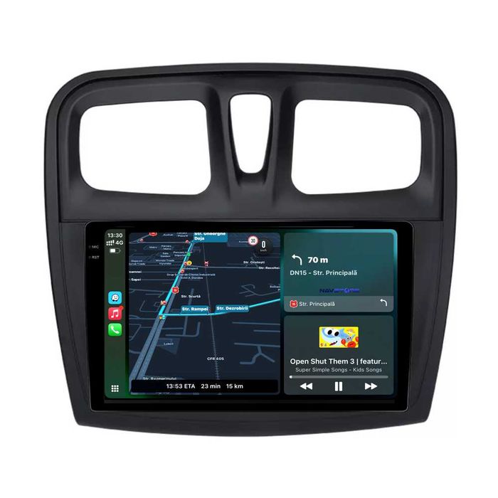 Navigatie Dedicata Dacia Logan (2012-2020), 9Inch, Bluetooth, Carplay