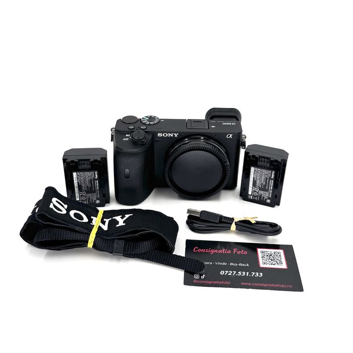 Sony A6600 - Alpha 6600 - Ca nou ! Factura - Garantie 3 luni !