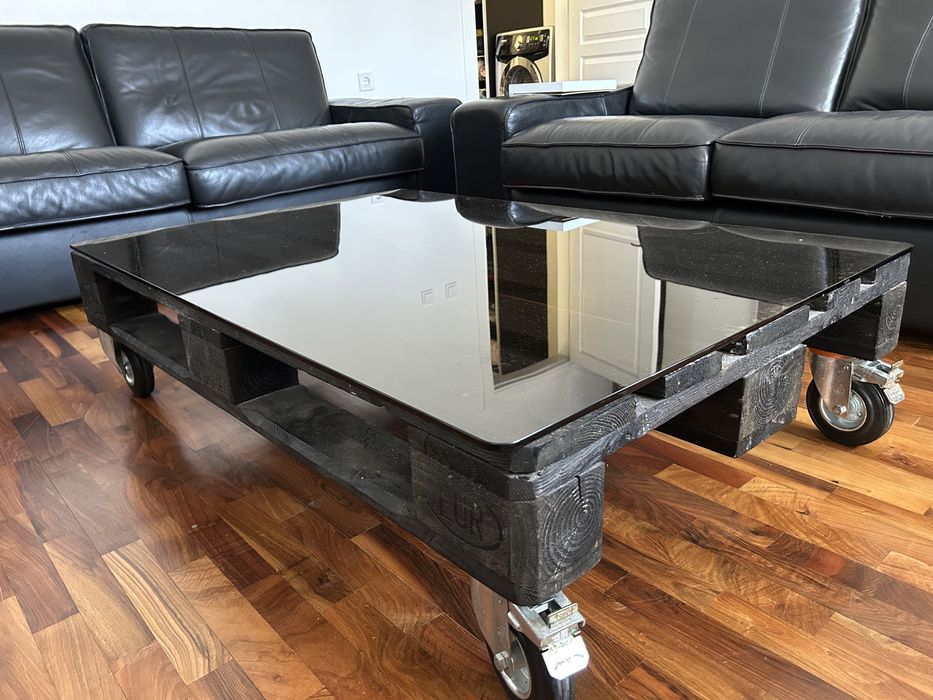 Холна гарнитура естествена кожа