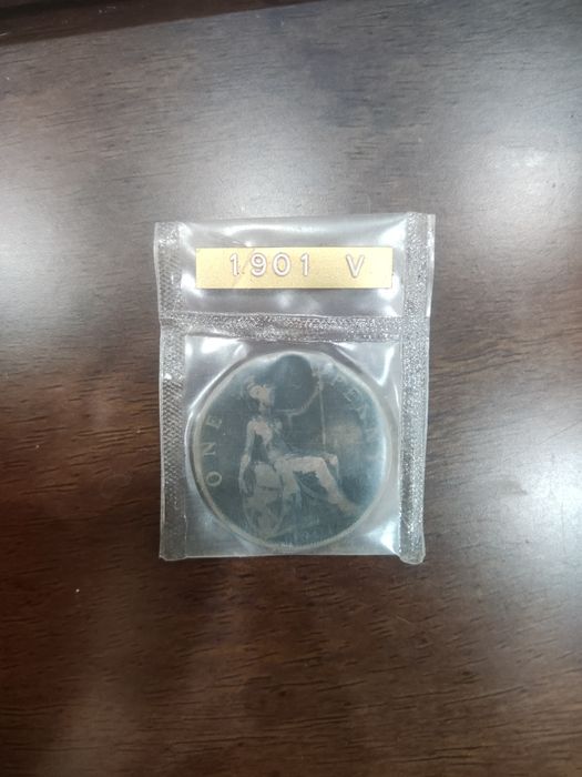 Монета Англии 1901год