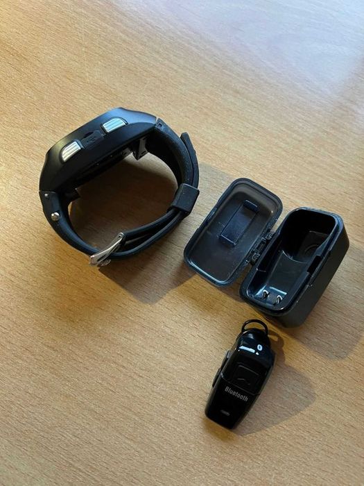 Чисто НОВ Смарт часовник-телефон, Bluetooth