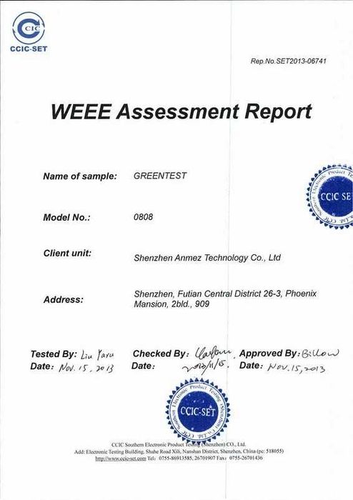 Greentest преносим детектор за нитрати