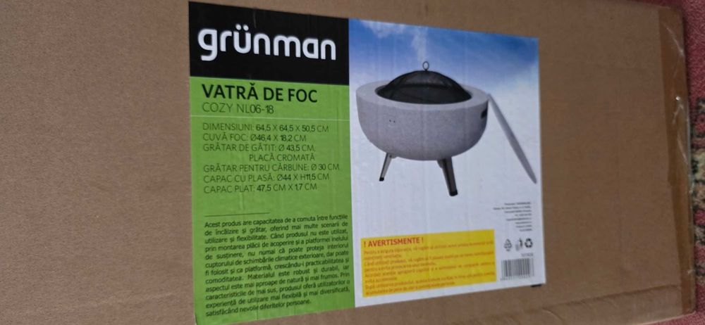 Vand Vatra de foc  Grunman Cozy NL06-B Nou!