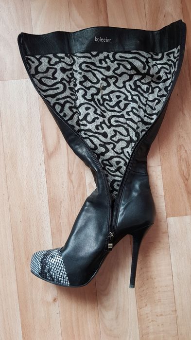 Кожанные сапоги и туфли