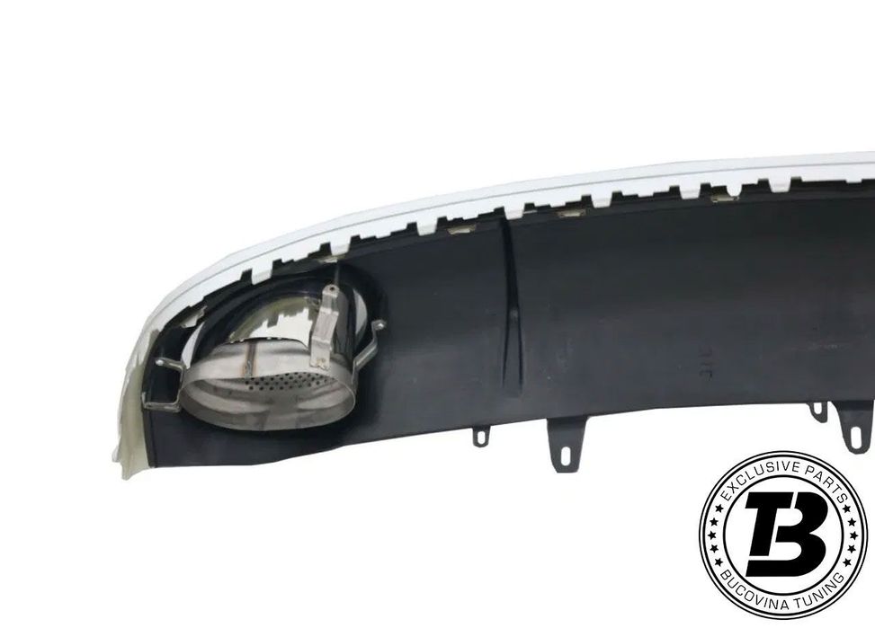 Difuzor Bara Spate cu Ornamente compatibil cu Audi A7 RS7 Design