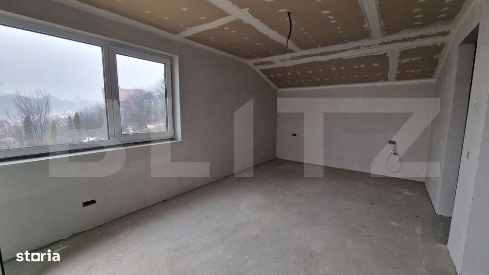 Casa individuala, 165mp, 4 camere, 319mp gradina, la 5 min de noul mal
