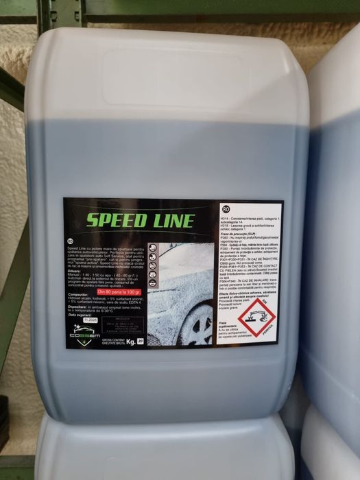 Spuma Profesionala Speed Line efect zapada