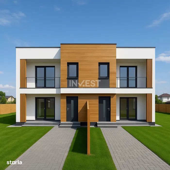 Duplex 3 Camere, 2 Bai, 250 Mp Teren, Vorovesti-Miroslava